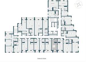 Студия квартира, вторичка, 30м2, 21/26 этаж