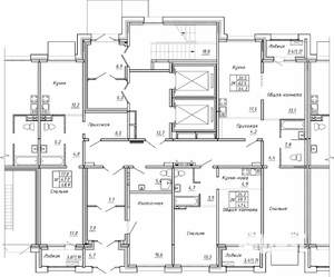 Студия квартира, вторичка, 64м2, 1/15 этаж