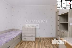 2-к квартира, вторичка, 54м2, 3/9 этаж
