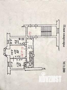 2-к квартира, вторичка, 57м2, 3/6 этаж