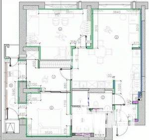 3-к квартира, вторичка, 83м2, 9/16 этаж