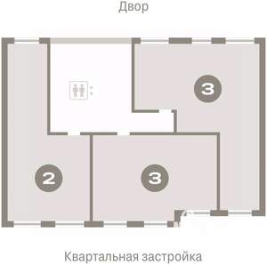 3-к квартира, вторичка, 129м2, 6/7 этаж