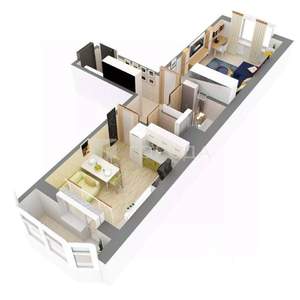 1-к квартира, вторичка, 47м2, 11/18 этаж