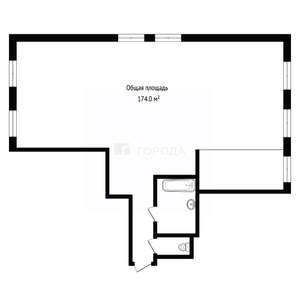 3-к квартира, вторичка, 174м2, 2/21 этаж