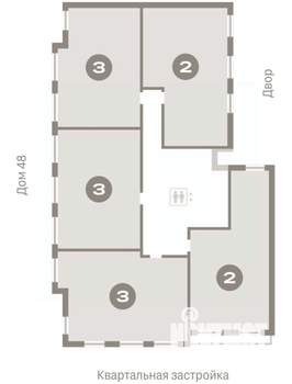 3-к квартира, вторичка, 130м2, 6/7 этаж