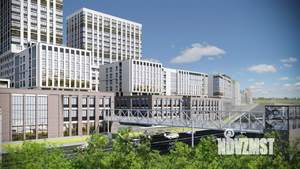 1-к квартира, строящийся дом, 45м2, 3/13 этаж