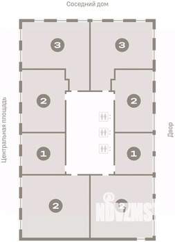 2-к квартира, вторичка, 94м2, 4/23 этаж