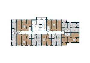 2-к квартира, вторичка, 63м2, 22/25 этаж