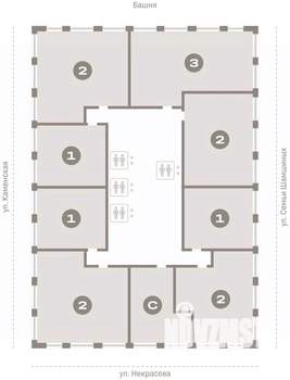 3-к квартира, вторичка, 90м2, 19/30 этаж