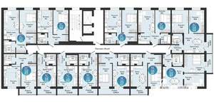 3-к квартира, вторичка, 54м2, 2/17 этаж