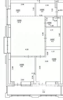 3-к квартира, вторичка, 61м2, 14/25 этаж