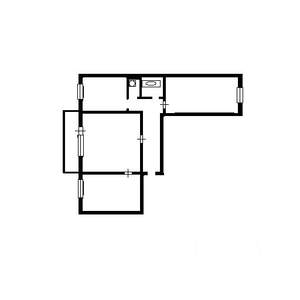 3-к квартира, вторичка, 59м2, 7/12 этаж