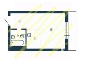 Студия квартира, сданный дом, 30м2, 12/26 этаж