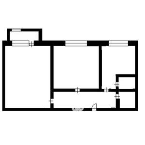 2-к квартира, вторичка, 44м2, 4/5 этаж