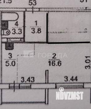 Студия квартира, вторичка, 29м2, 8/18 этаж