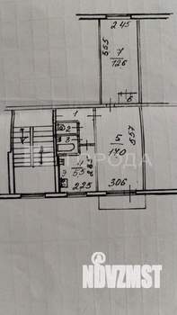 2-к квартира, вторичка, 43м2, 4/5 этаж