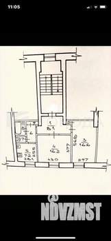 2-к квартира, вторичка, 54м2, 2/3 этаж