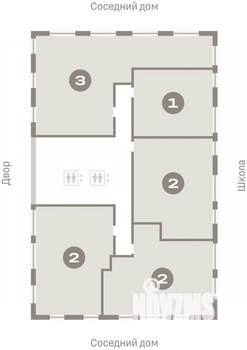 1-к квартира, вторичка, 50м2, 12/14 этаж
