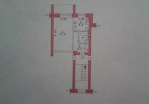1-к квартира, вторичка, 33м2, 5/5 этаж