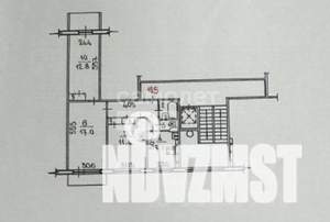 3-к квартира, вторичка, 59м2, 5/9 этаж