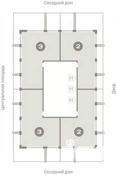 2-к квартира, вторичка, 135м2, 22/23 этаж