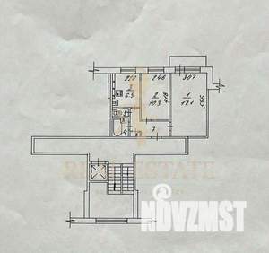 2-к квартира, вторичка, 44м2, 5/9 этаж
