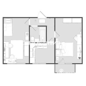 2-к квартира, вторичка, 43м2, 3/5 этаж