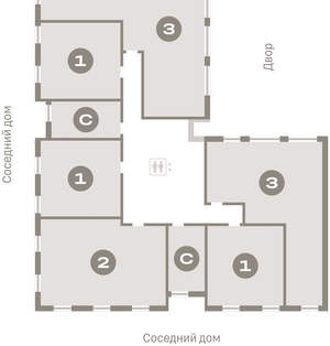 3-к квартира, вторичка, 92м2, 4/23 этаж