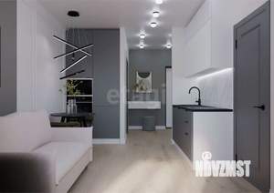 1-к квартира, вторичка, 36м2, 17/17 этаж