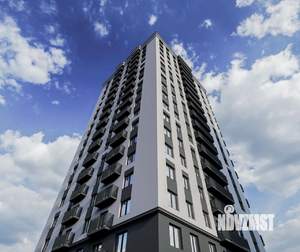 Студия квартира, строящийся дом, 44м2, 19/21 этаж