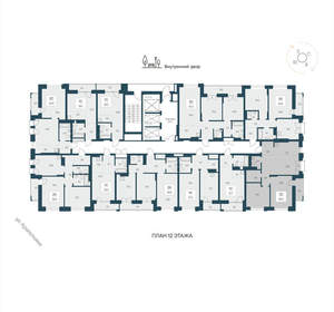 3-к квартира, вторичка, 67м2, 12/23 этаж