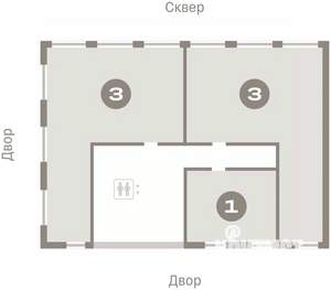 3-к квартира, вторичка, 94м2, 4/23 этаж