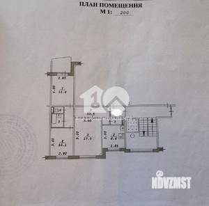 3-к квартира, вторичка, 63м2, 6/9 этаж